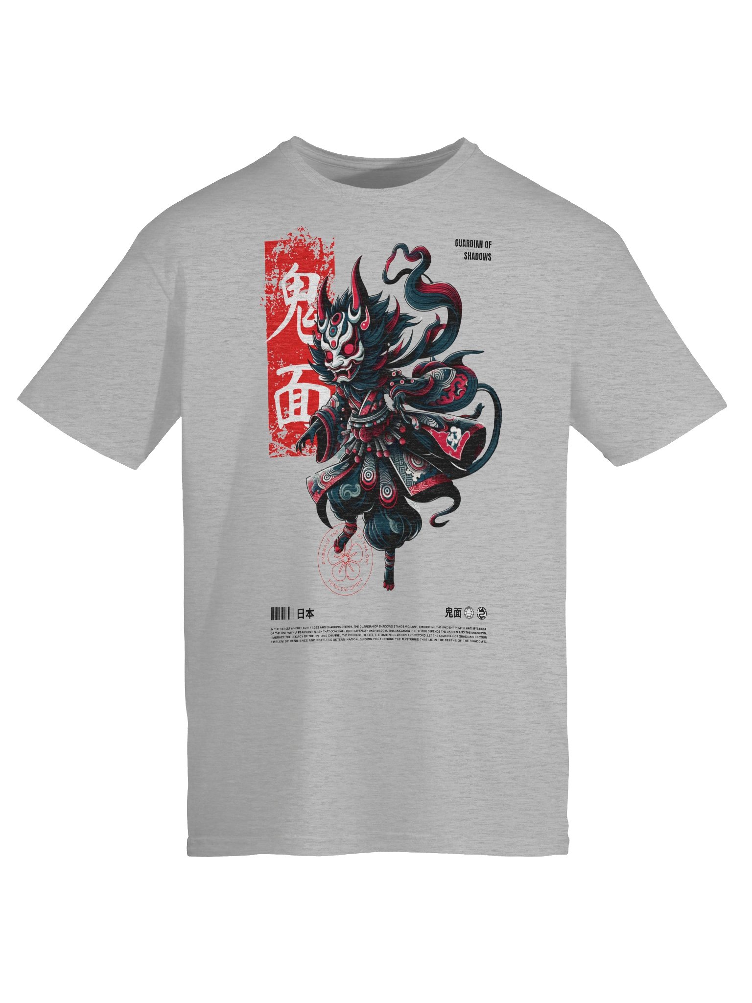 Guardian of Shadows Oni T-Shirt - Gildan Softstyle product image (6)
