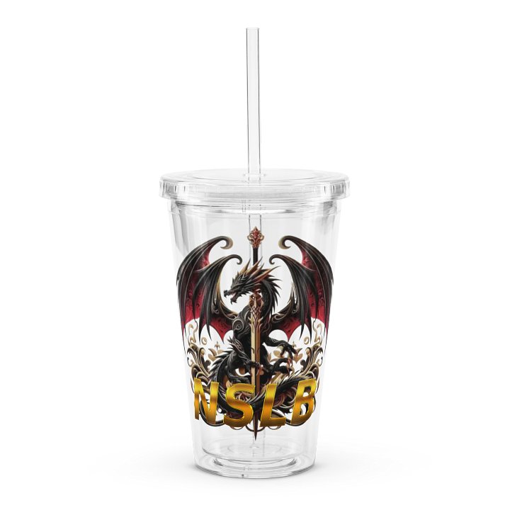 NSLB Golden Dragon Staff Clear Tumbler product image (1)
