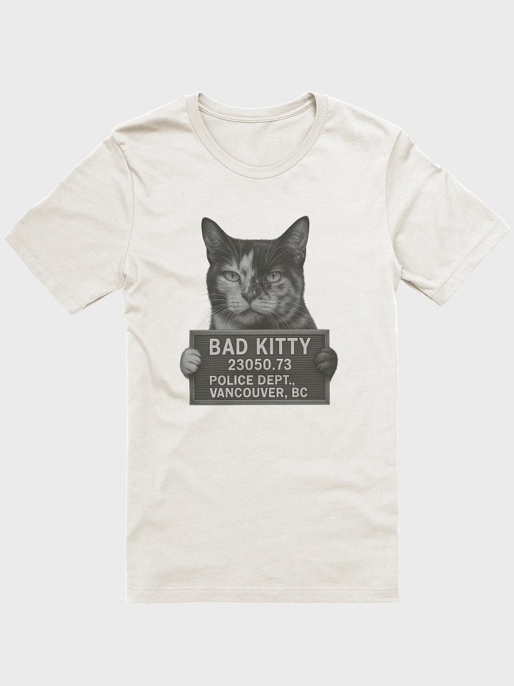 "BAD KITTY" / T-SHIRT WITH PERSONALIZED NAME product image (2)