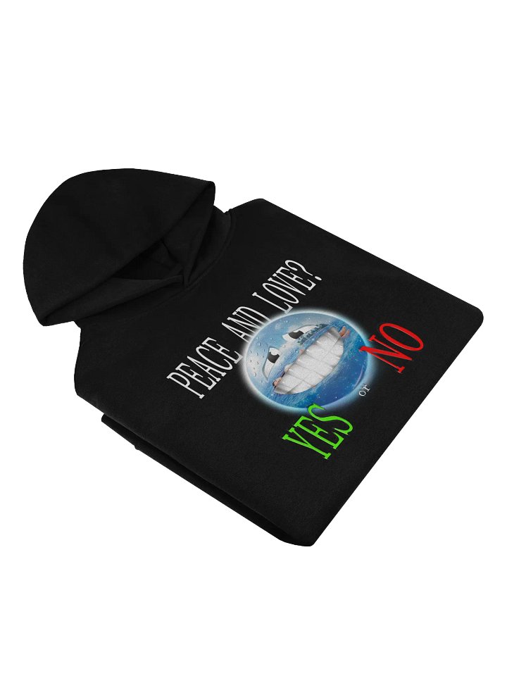 PEACE AND LOVE? Hoodie product image (2)