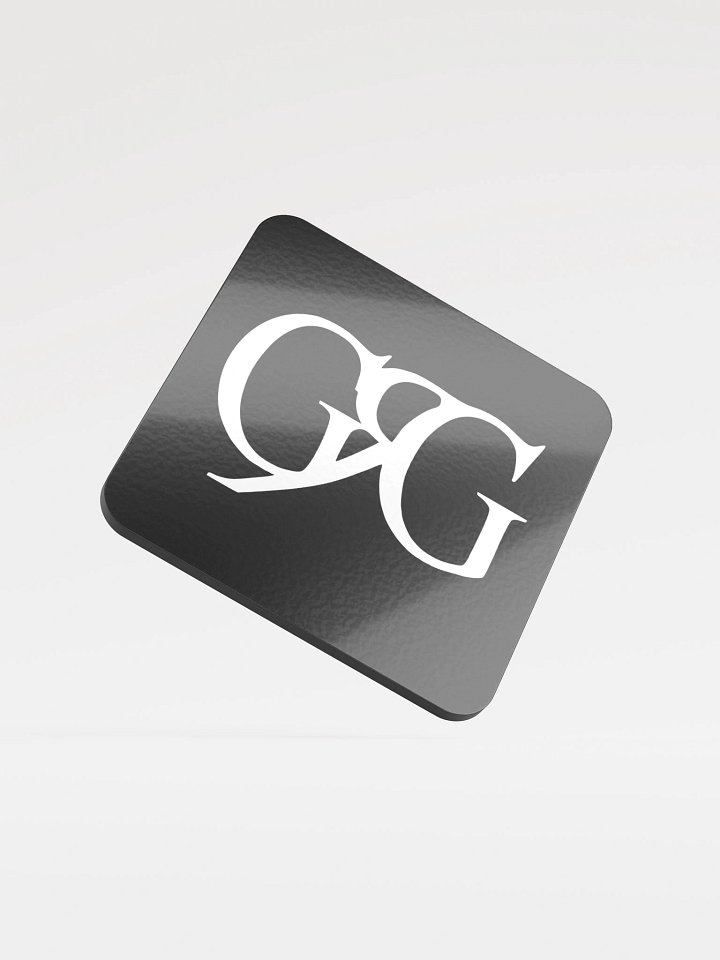 GRG Drink Coaster - White product image (1)