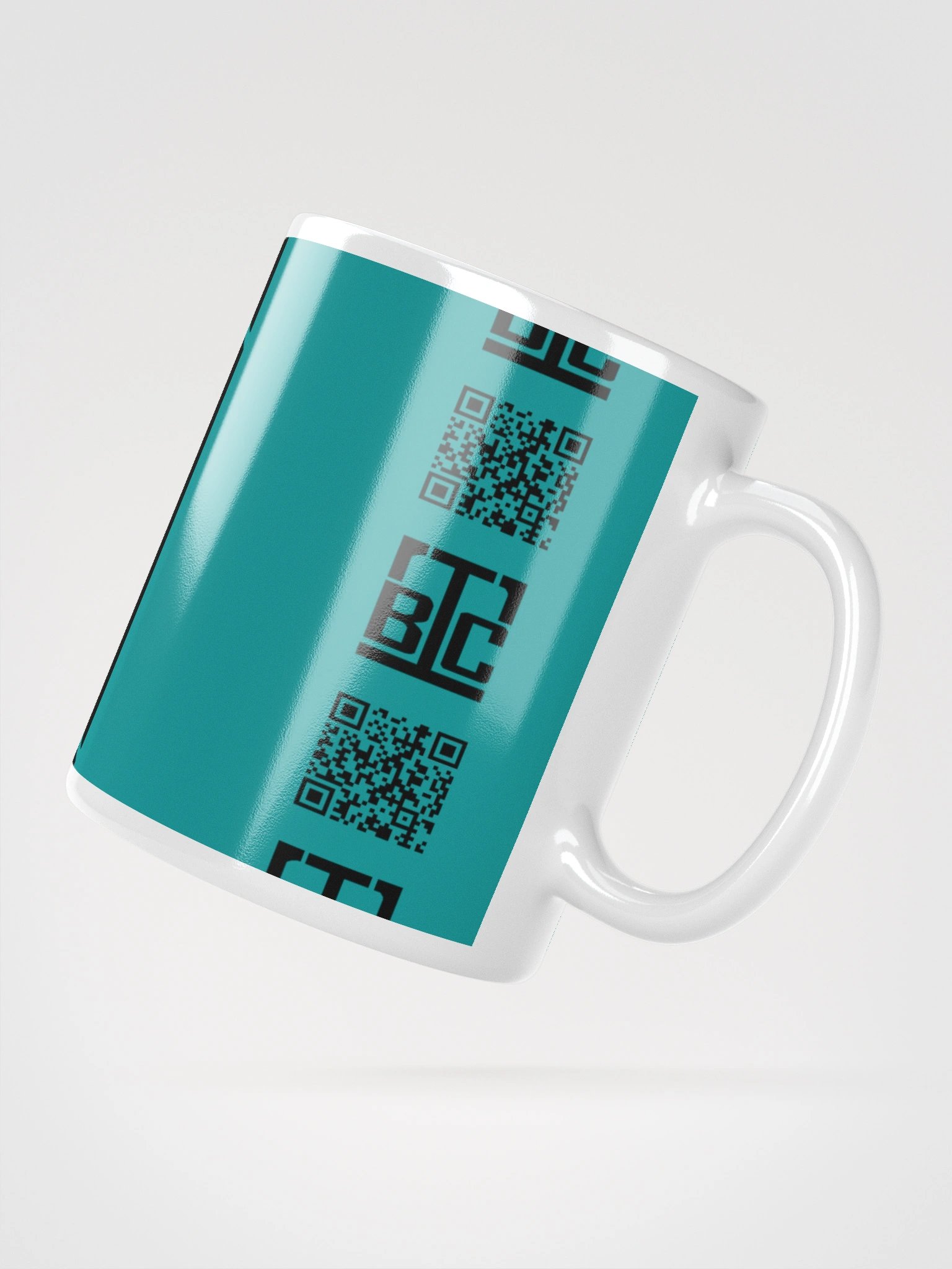 Capacitor Glossy Mug - GREEN product image (4)