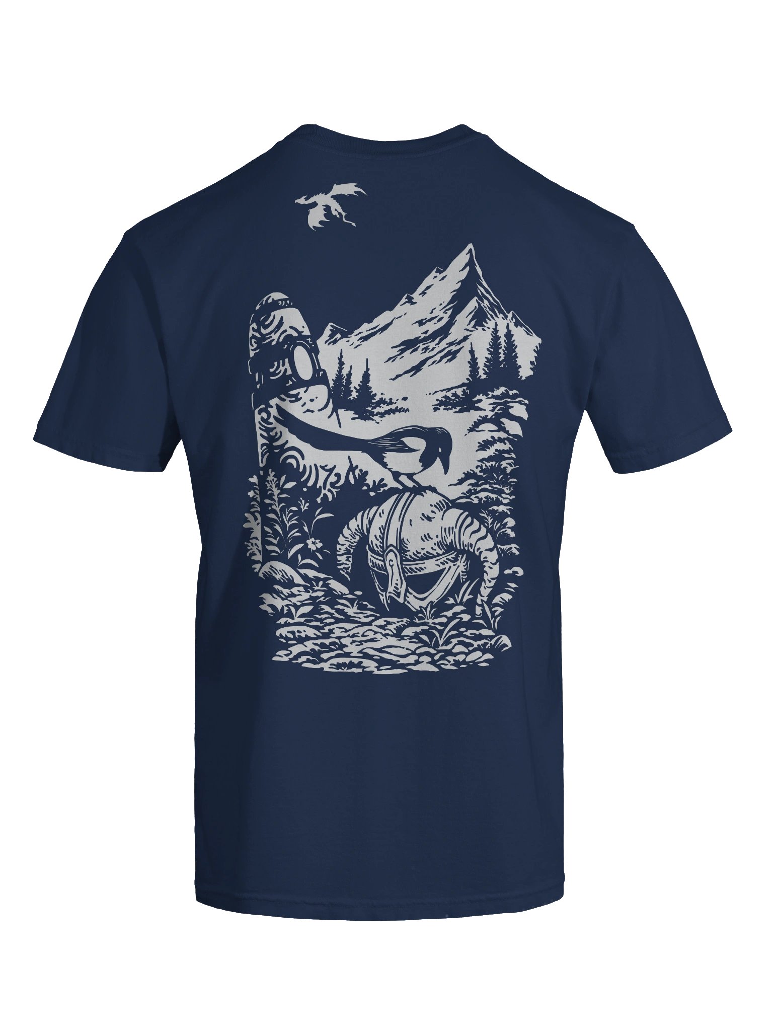 'Finally Awake' (Navy T-Shirt) product image (9)