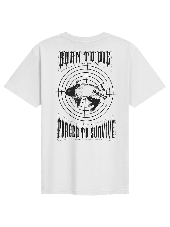"BORN TO DIE" T-SHIRT (WHITE) product image (2)