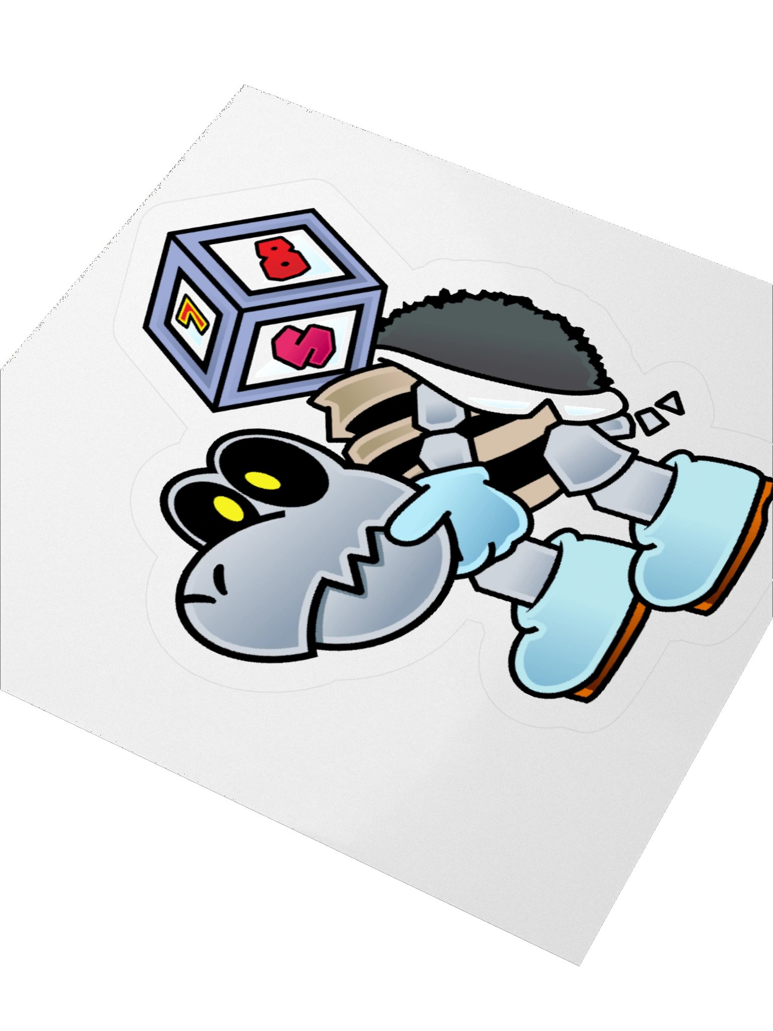 Dice Bones Sticker product image (3)