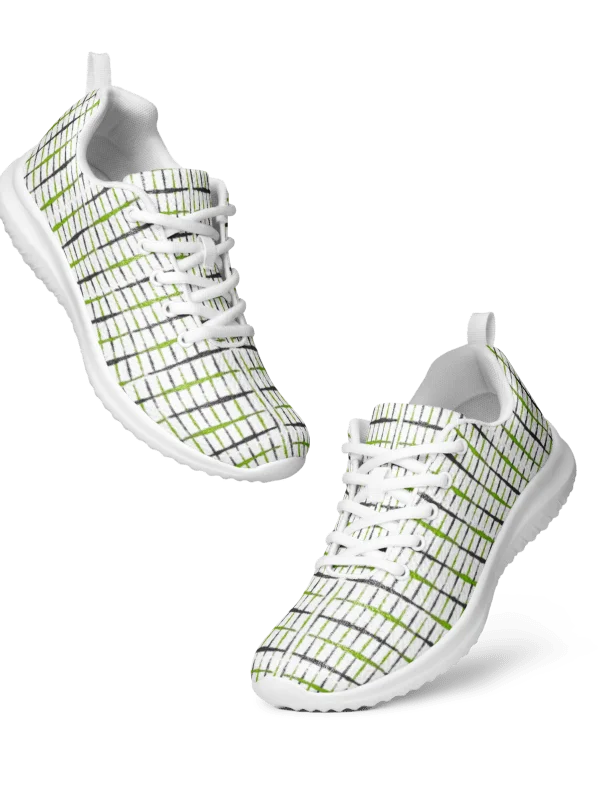 Neon Cyber-Grid Urban Sneaker Digital Jungle Men's Athletic Shoes product image (6)