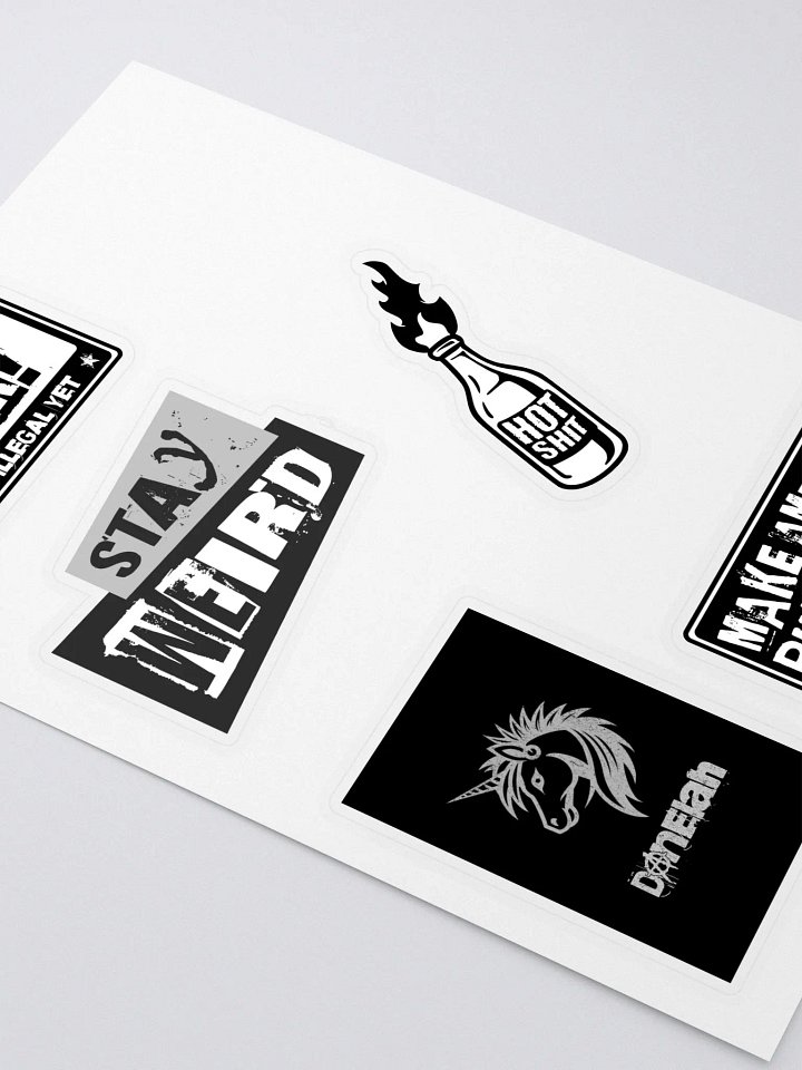 Punk "Patches" Set 1 Kiss-Cut Sticker Sheet product image (2)