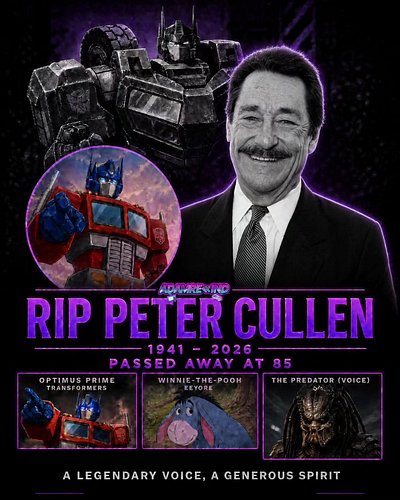 Peter Cullen gave the world one of the most iconic voices in entertainment: Optimus Prime.

With his powerful, warm, and inst...