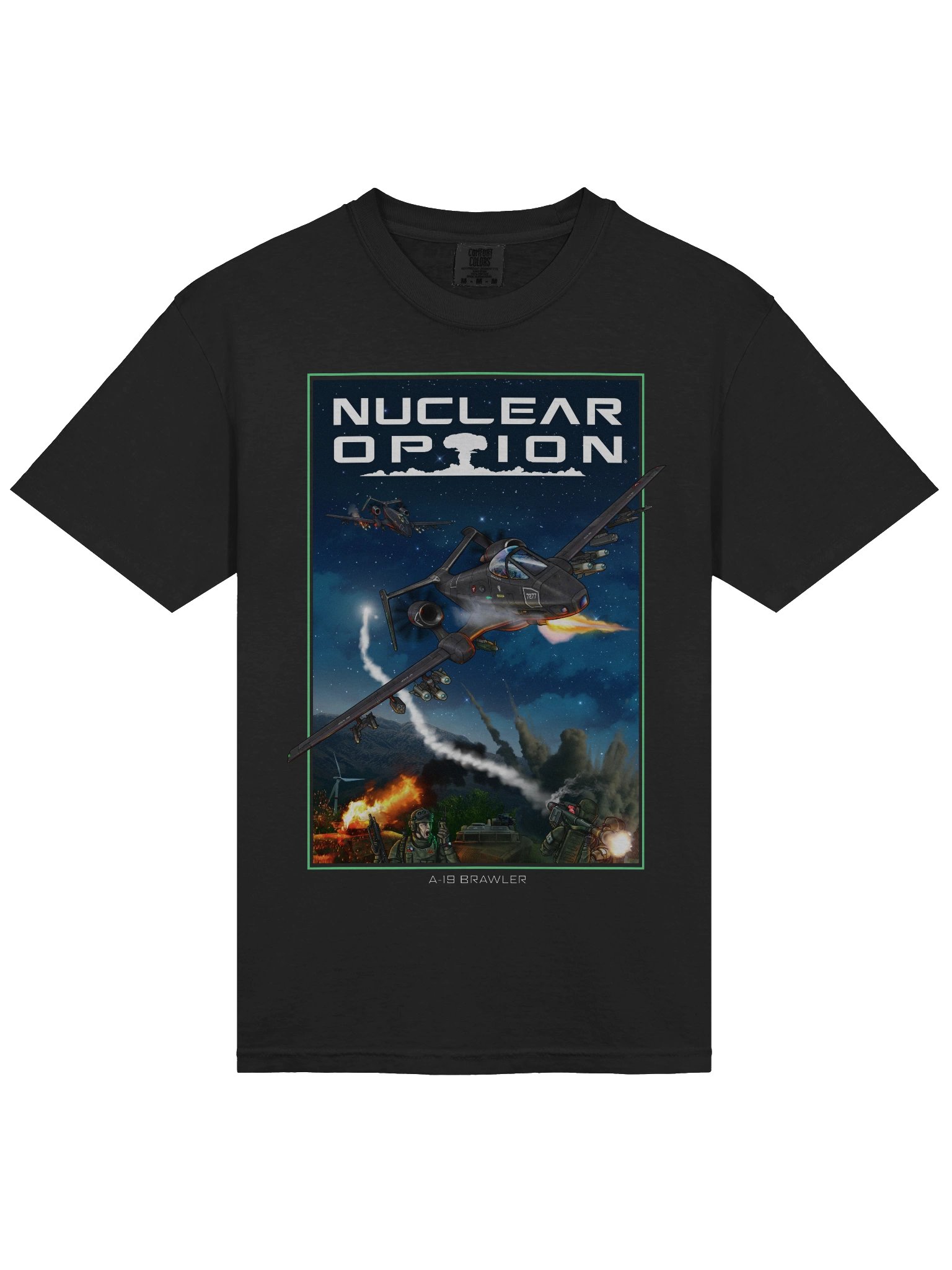 Brawler - Black (Night) Tee product image (3)