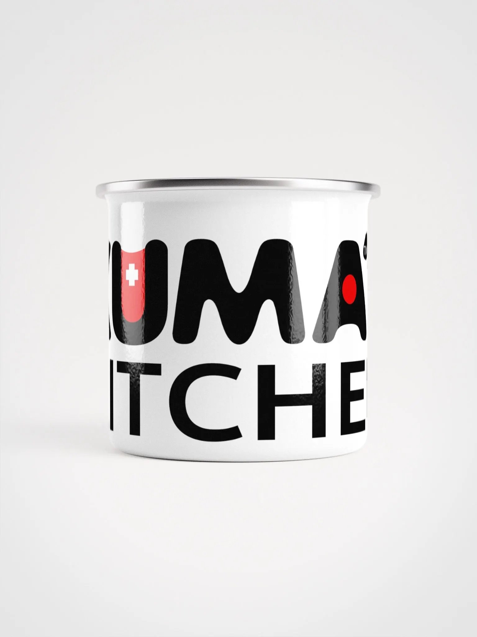 Kuma's Kitchen Wrap-Around Enamel Mug product image (3)