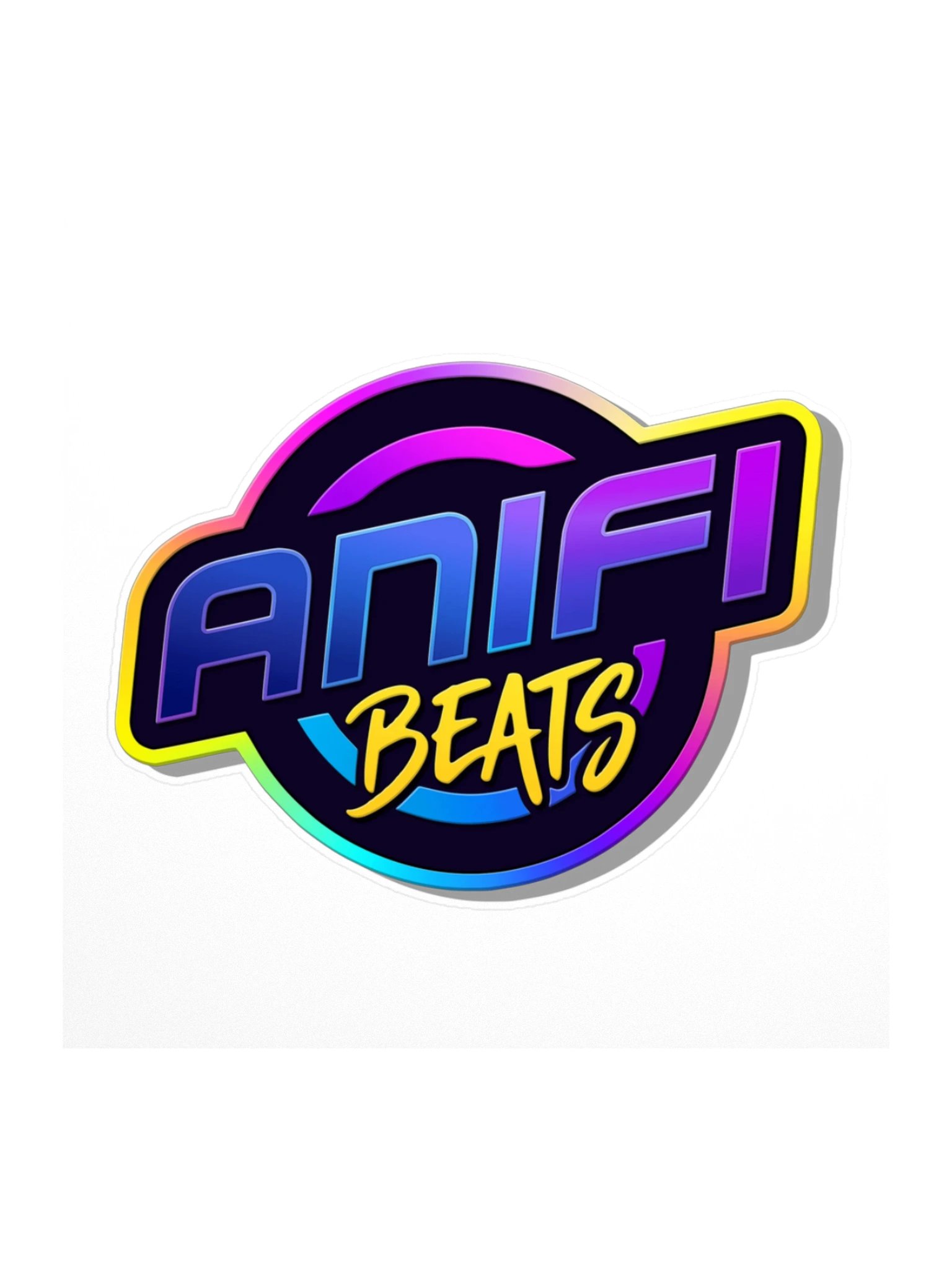 Anifi Beats Logo Sticker product image (2)