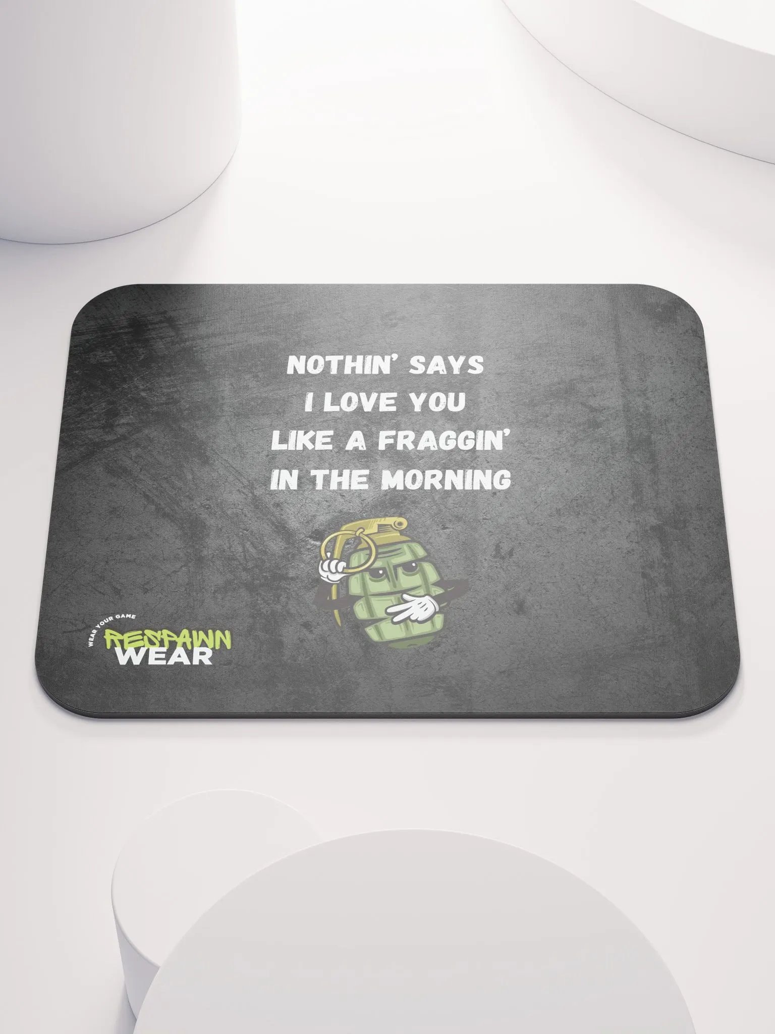 Grenade Love Mouse Pad product image (1)