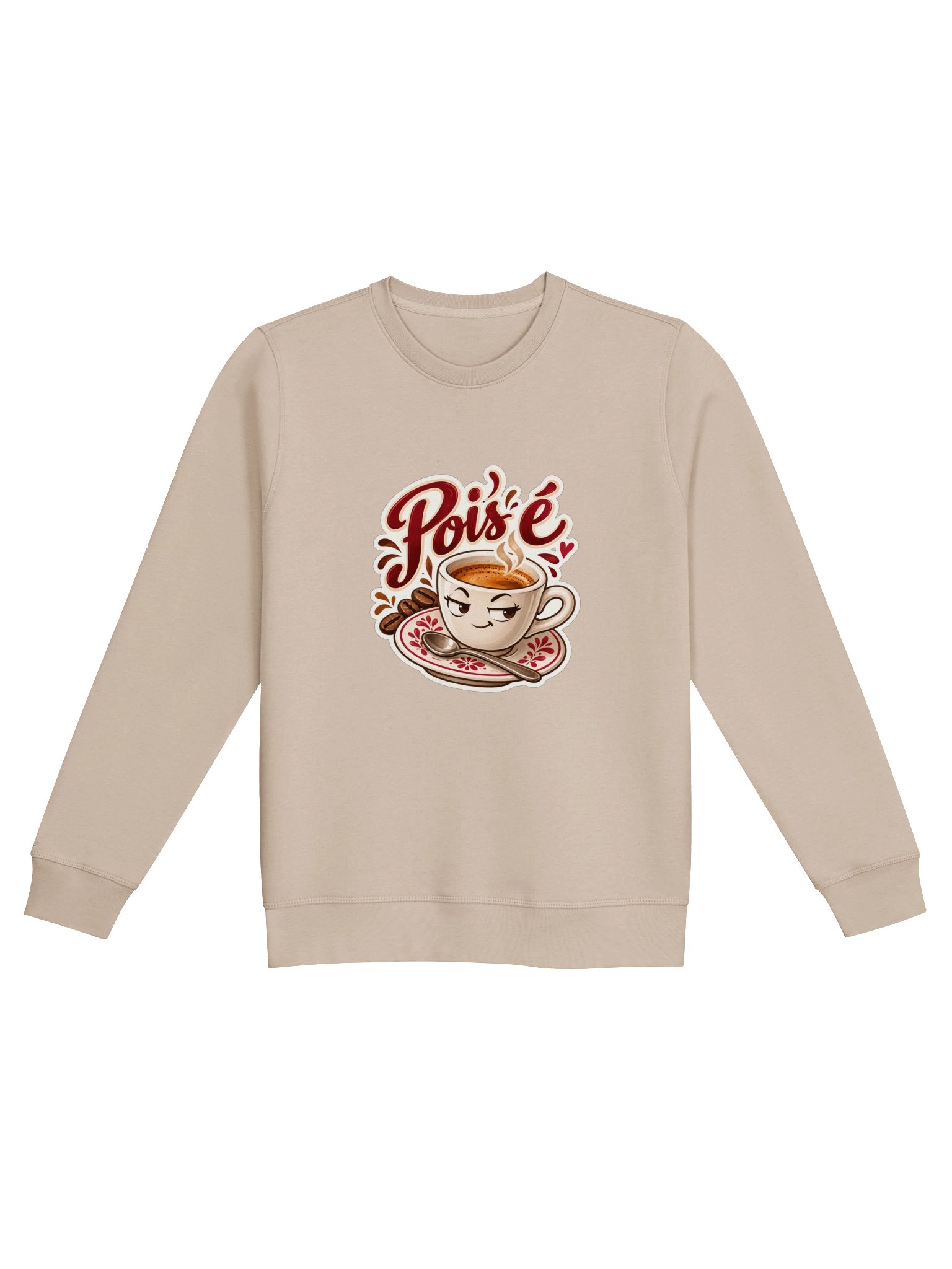 Pois É – Portuguese Saying Coffee Sweatshirt product image (1)