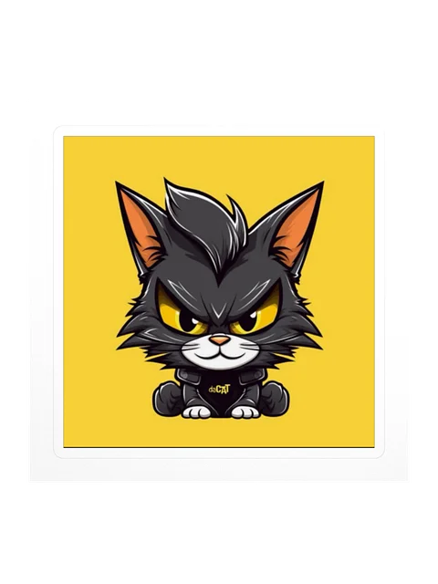 daCAT Mascot Sticker