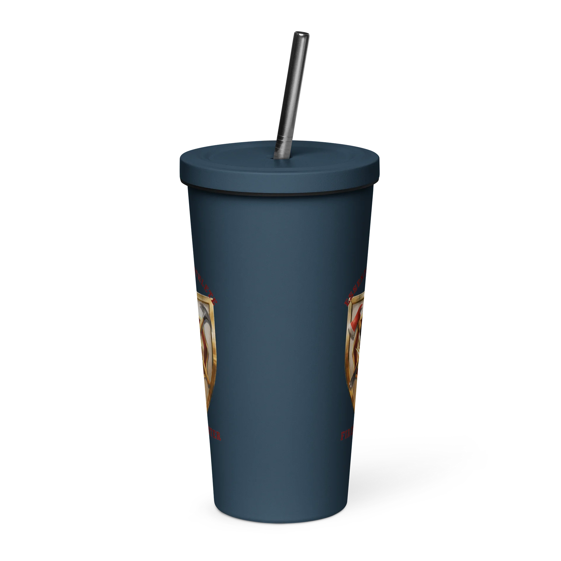 Shield Series: Firefighter Edition Tumbler with Straw product image (12)