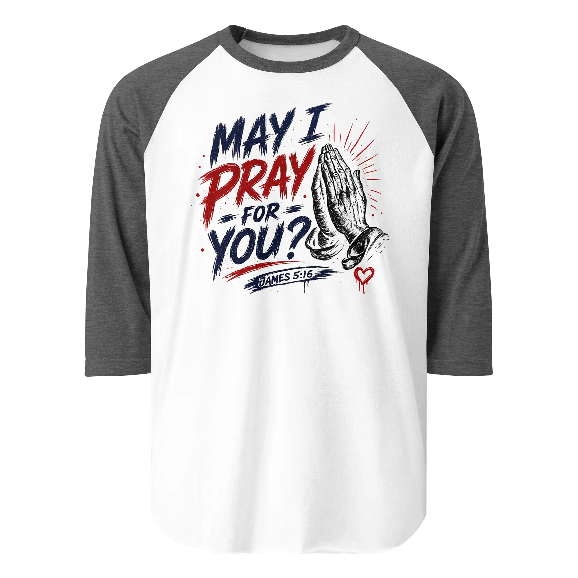 Pray4U Raglan Tee product image (2)