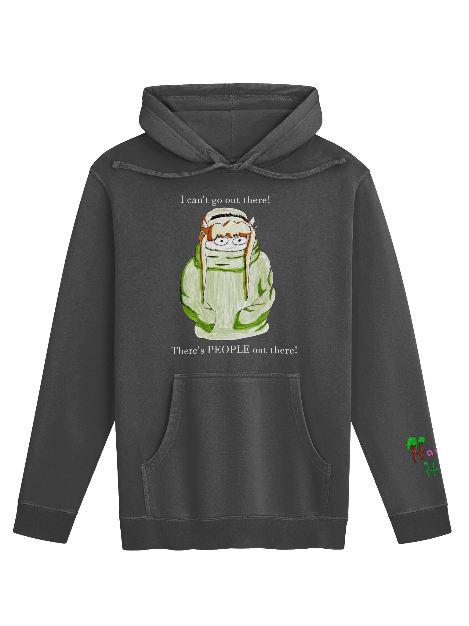 There's People Out There Hoodie product image (1)