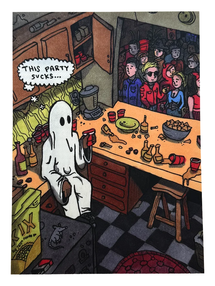 This Party Sucks (Art Print) product image (1)