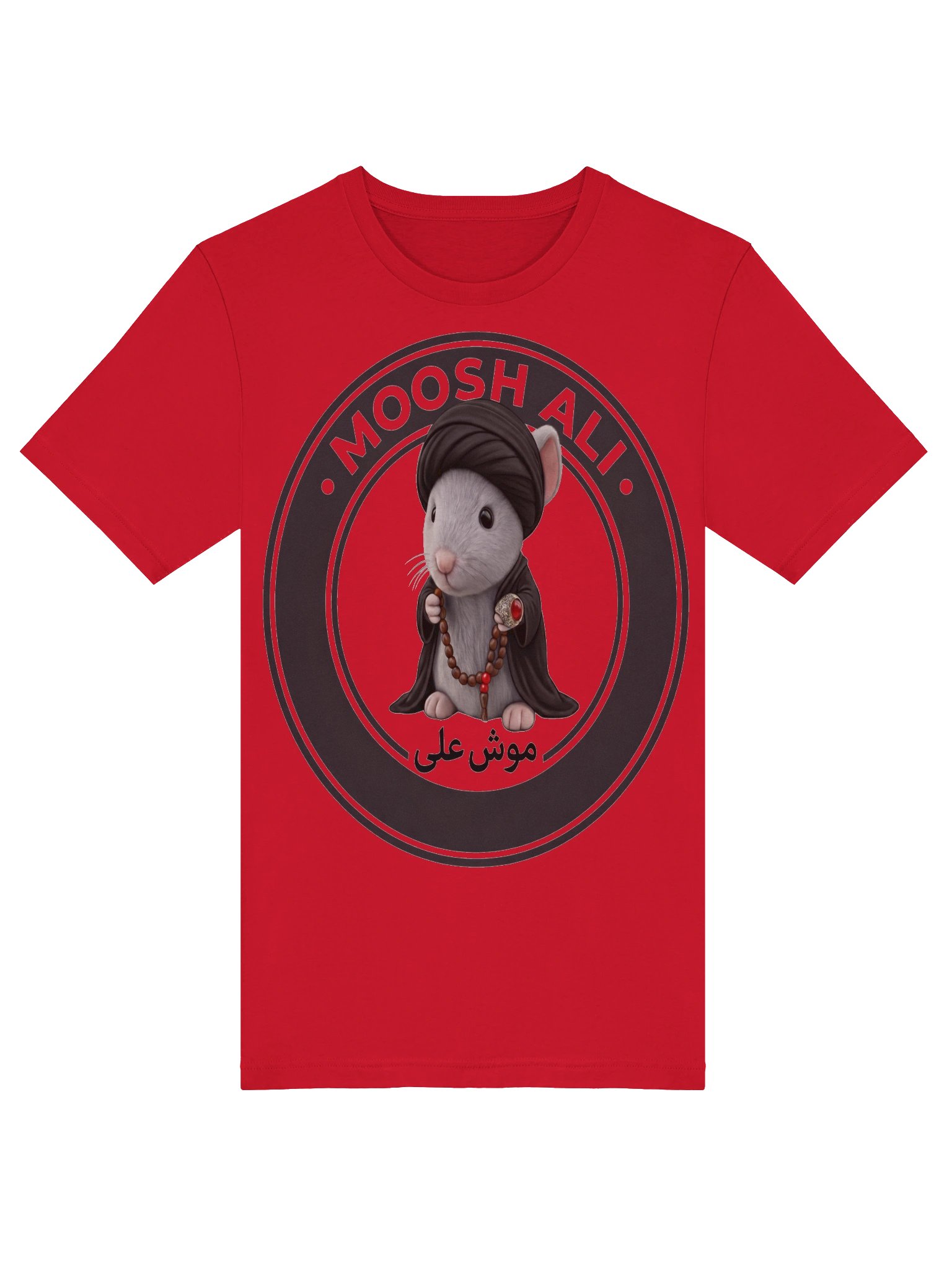 The Original "Moosh-Ali" Graphic Tee (Red) product image (5)