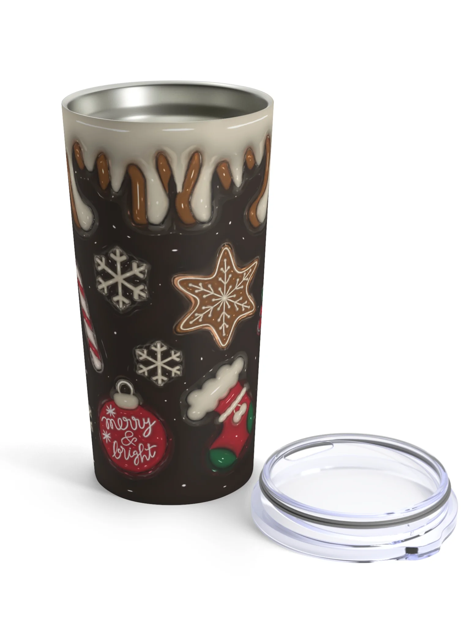 Yummy Chocolate Holiday Stainless Steel Tumbler product image (6)