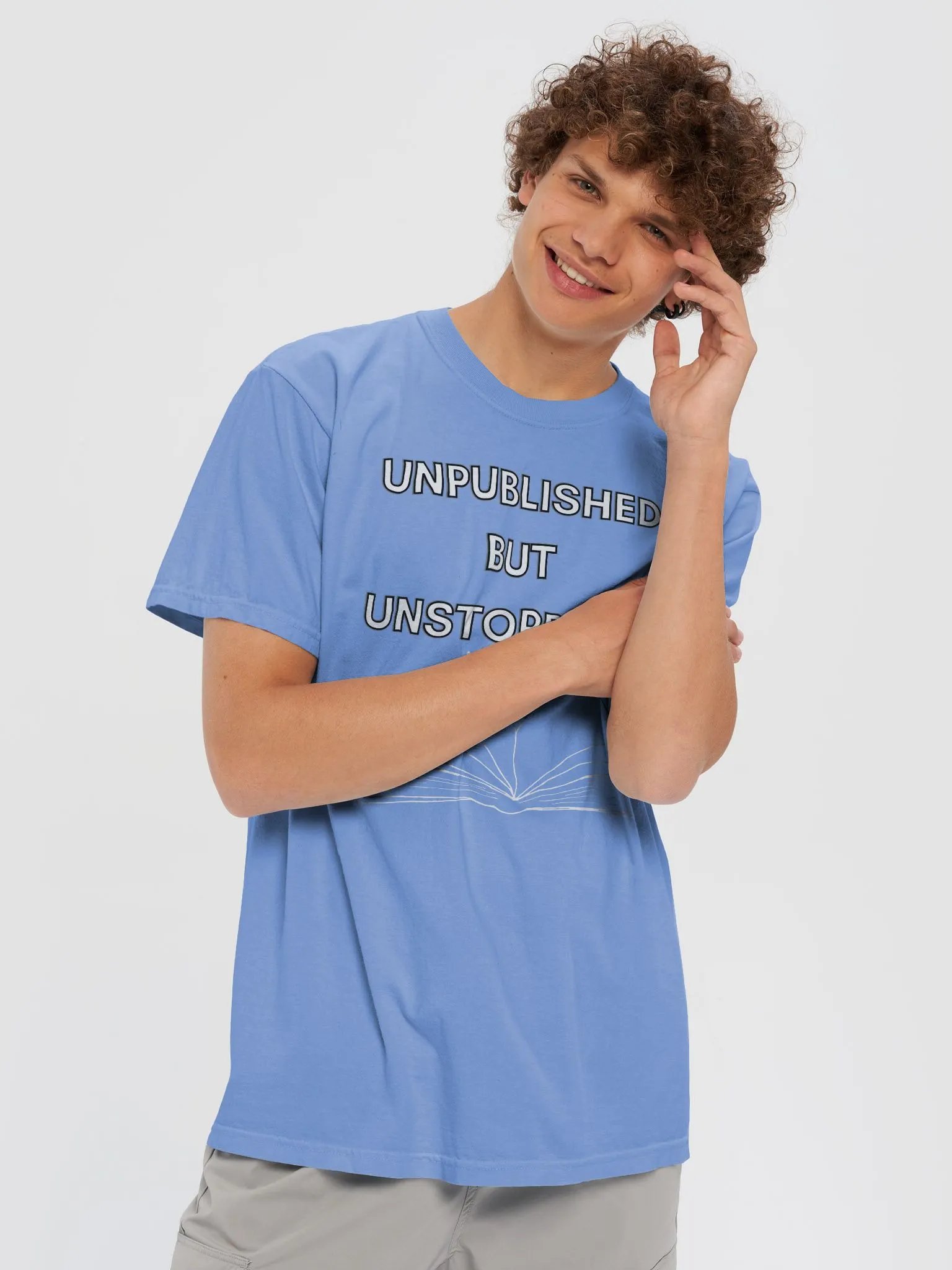 Unpublished but Unstoppable – Motivational Tee for Creatives product image (6)