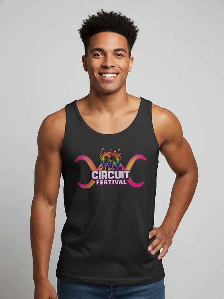 CQ CIRCUIT FESTIVAL – NEON ARC PARTY TANK product image (1)