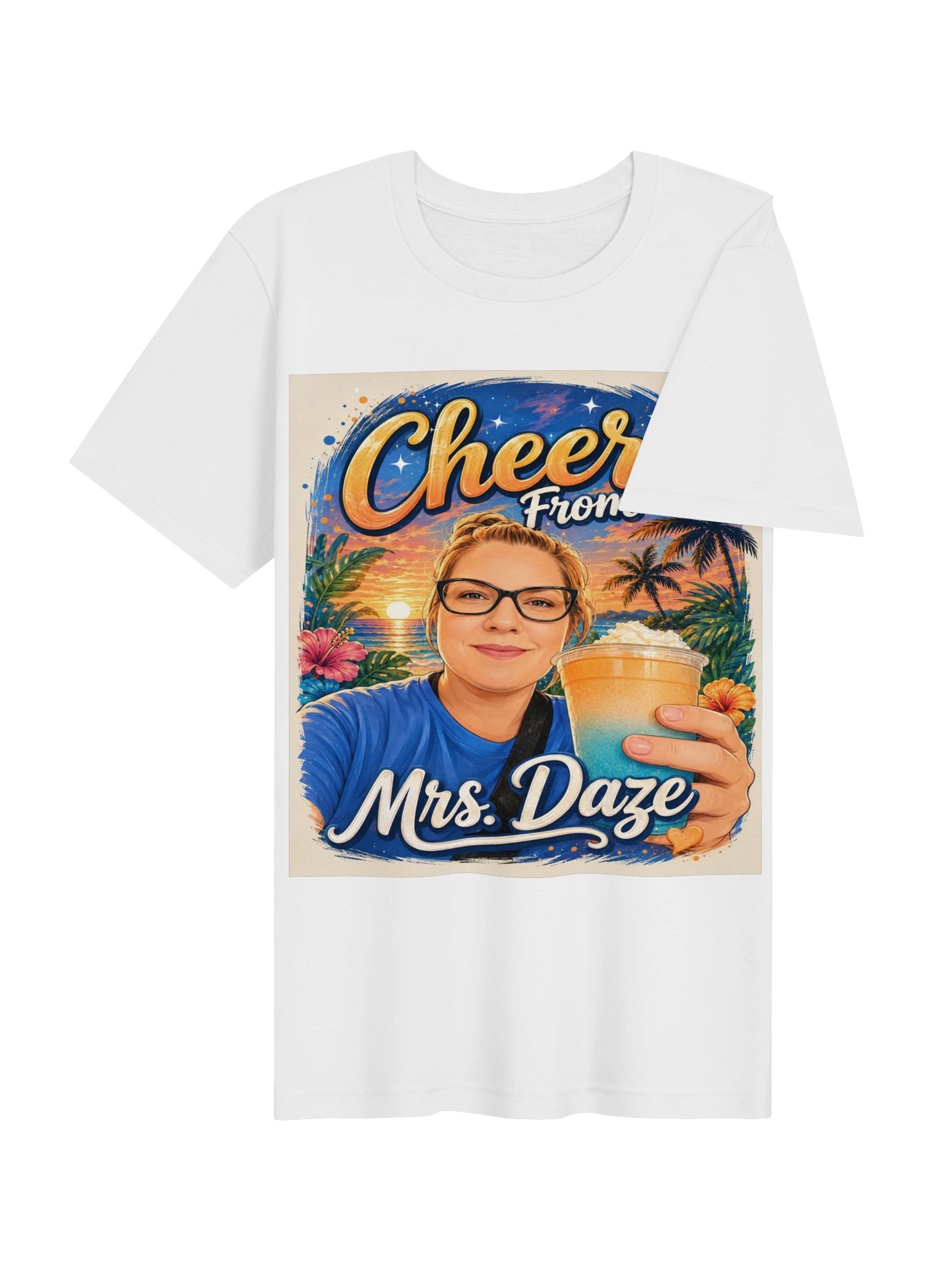 Cheers from Mrs. Daze T-Shirt product image (10)