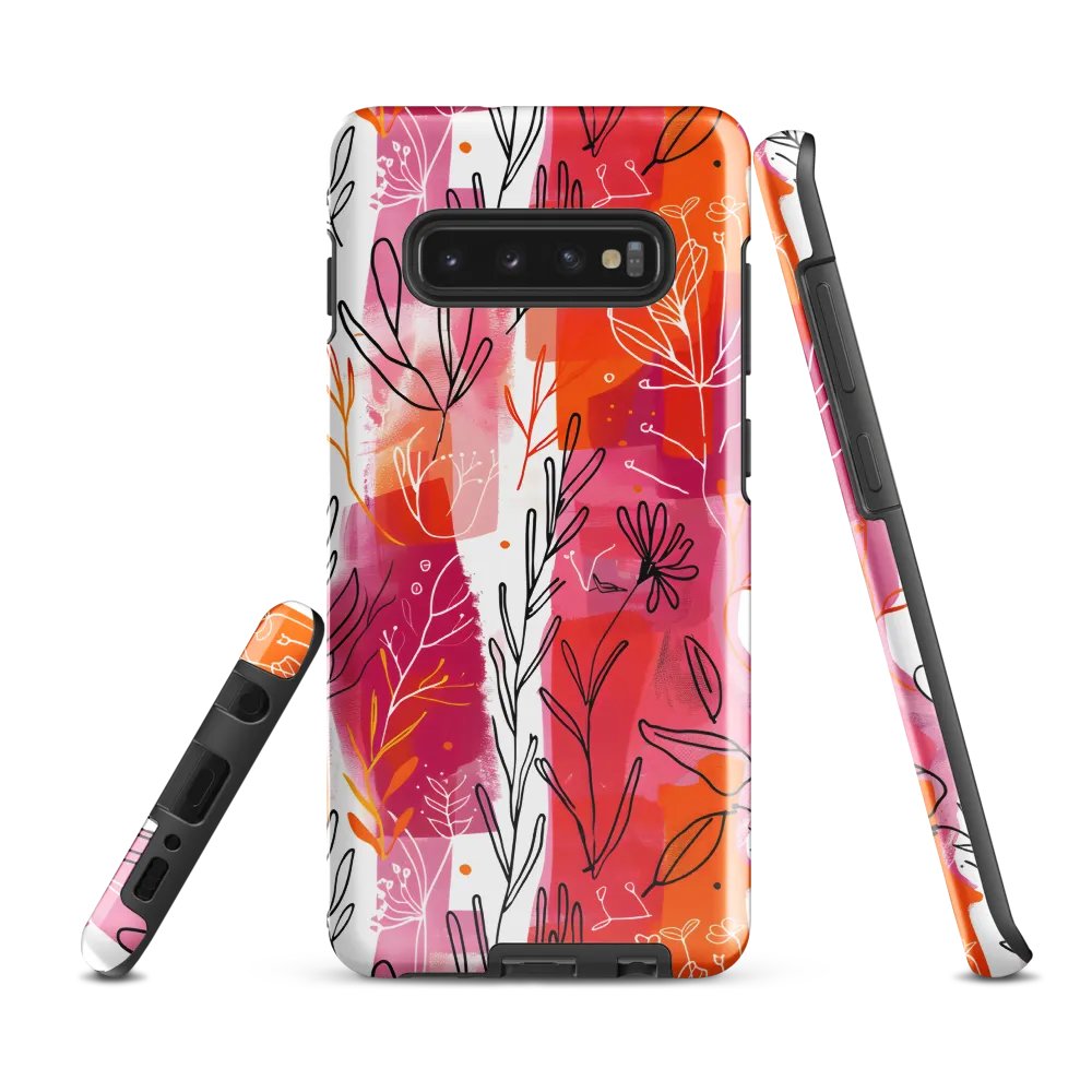 Boranical Burst Tough Case for Samsung product image (3)