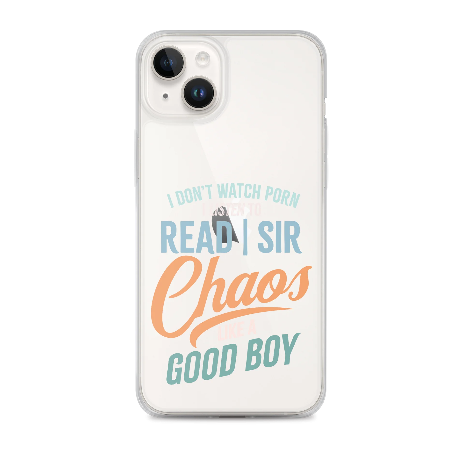 I Don't Watch... I Listen to iPhone Case (Good Boy) product image (1)