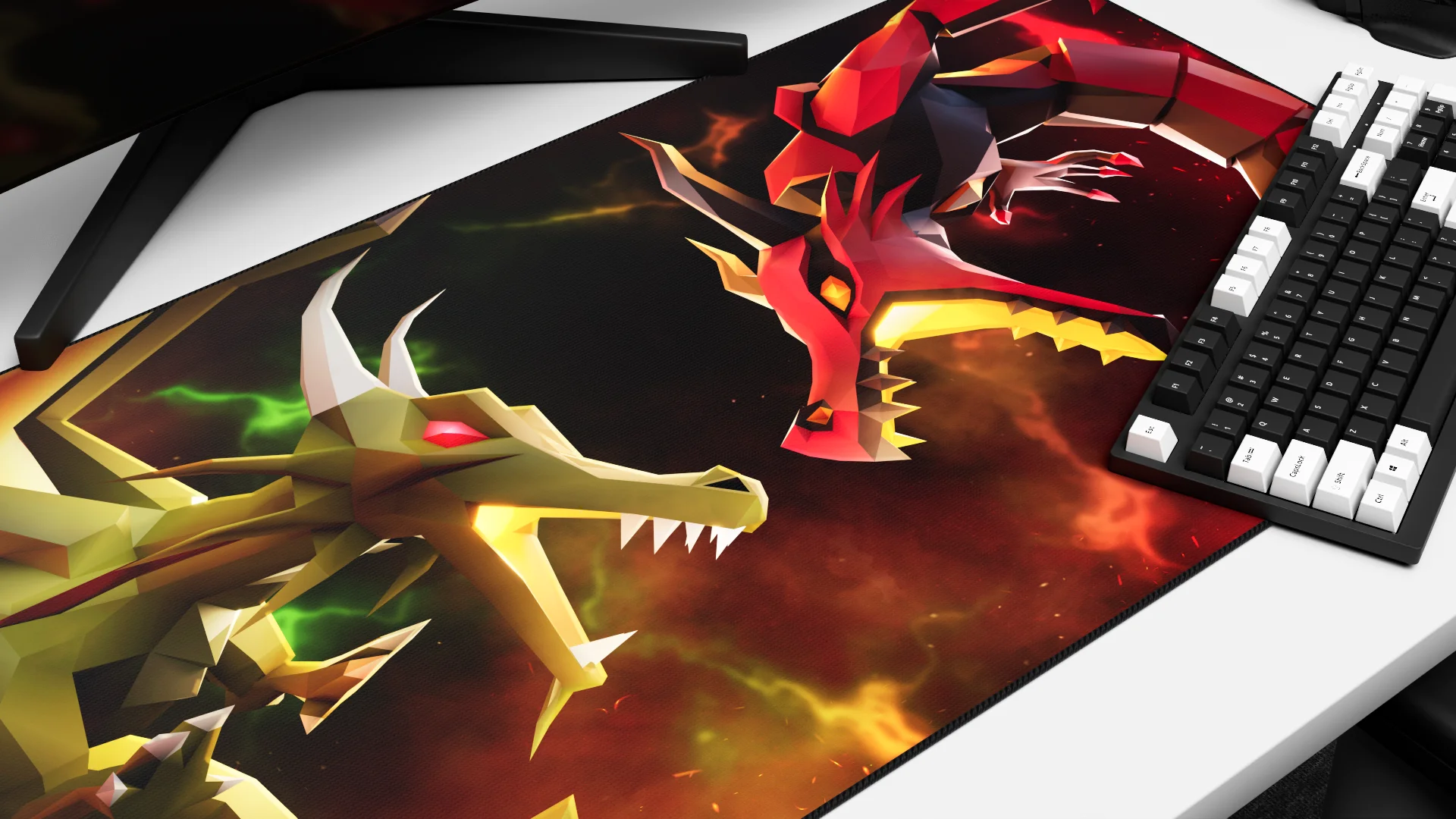 The First and Final Flame | Large Desk Mat product image (2)