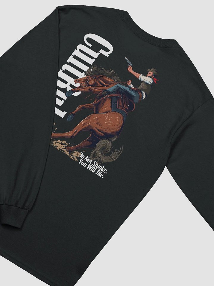 Do Not Smoke. You Will Die. - Black Long Sleeve product image (1)