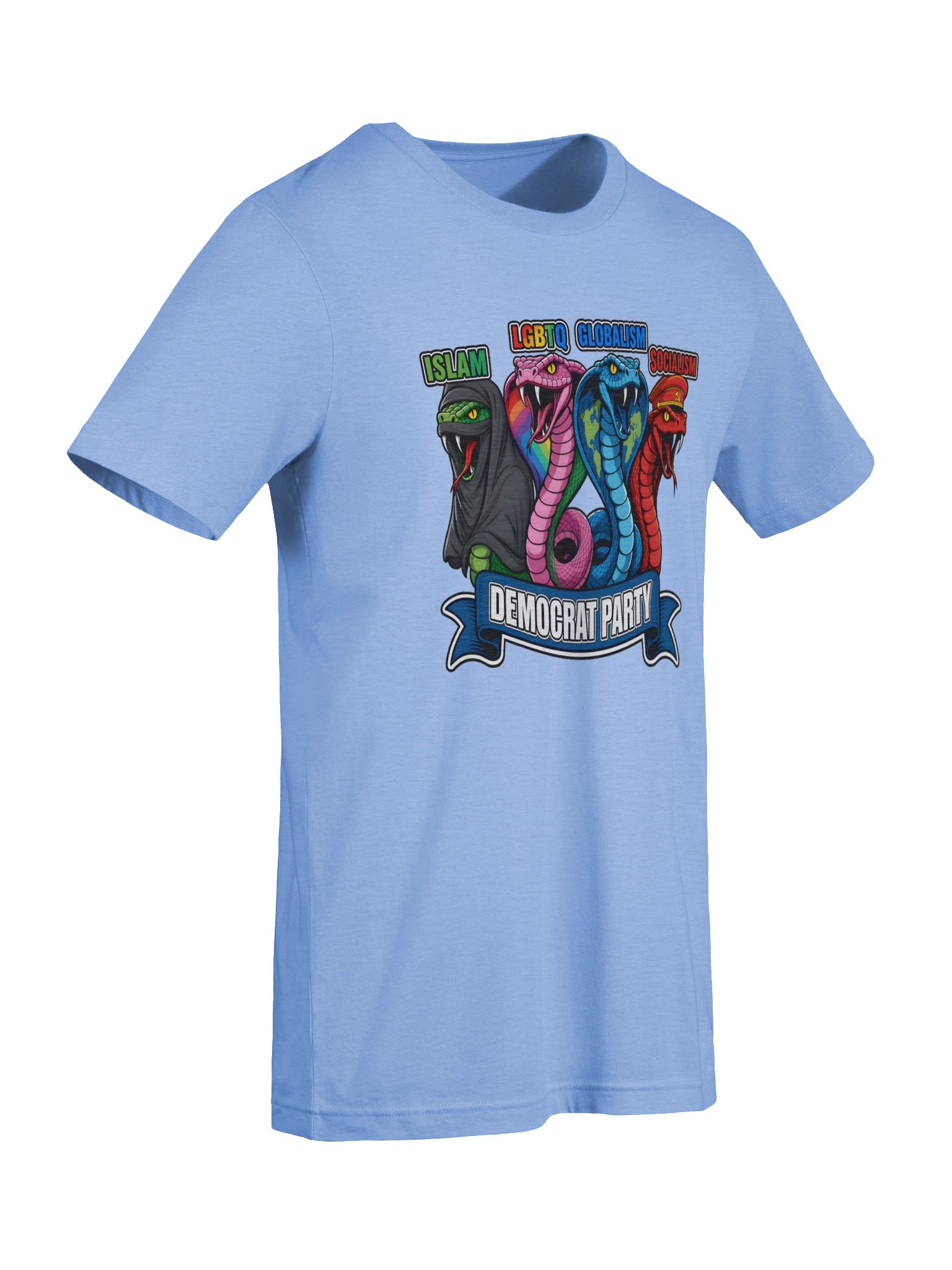 Democrat Party Cobra Banner Tee product image (46)
