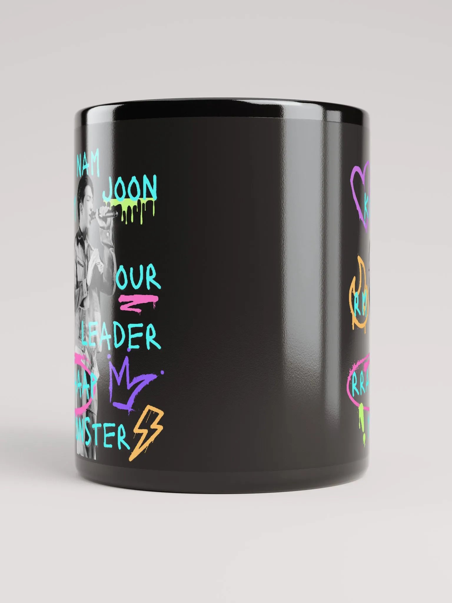 Rrrraaap Monster Black Mug product image (5)