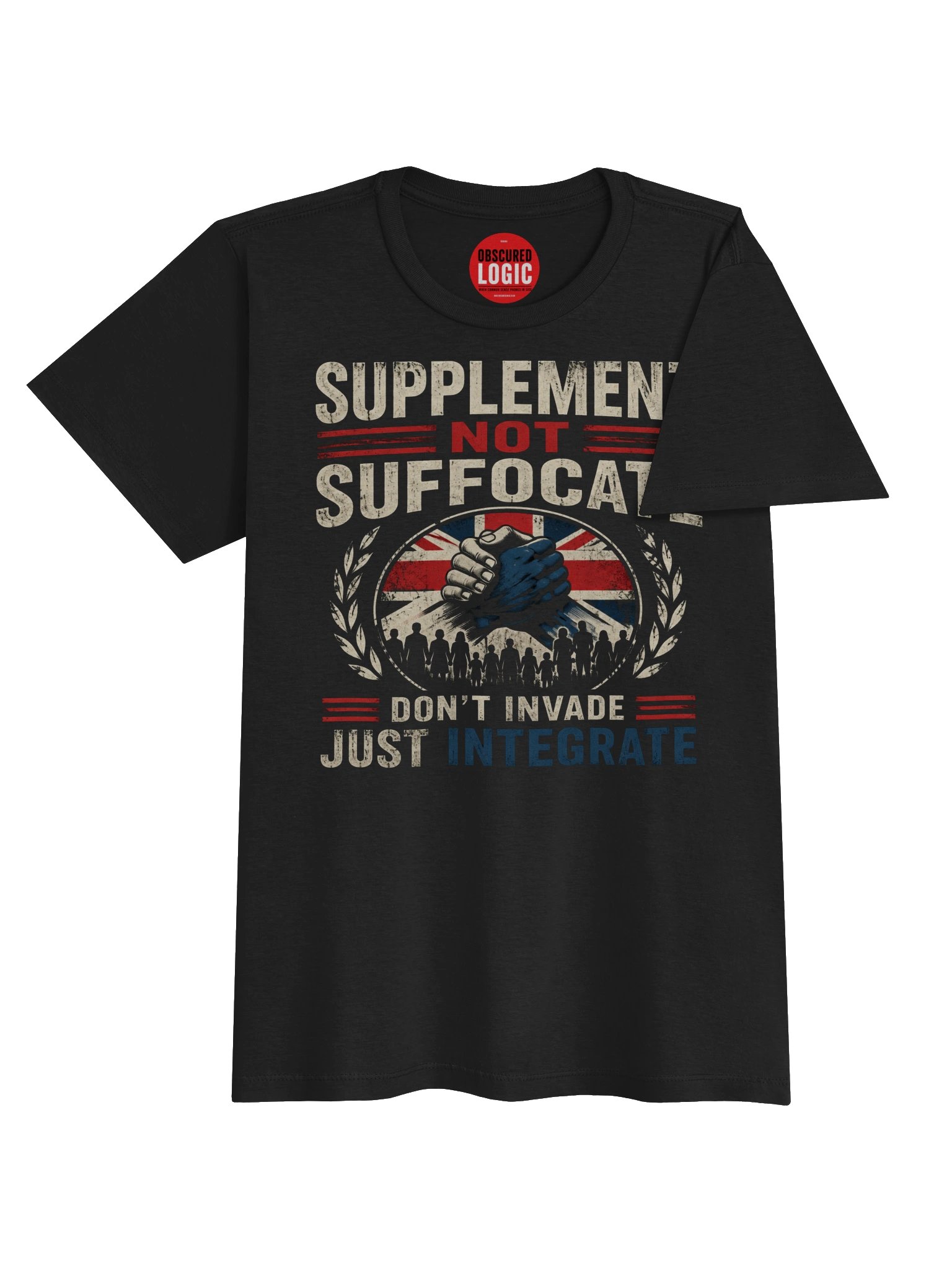 Supplement Not Suffocate Protest Tee product image (4)