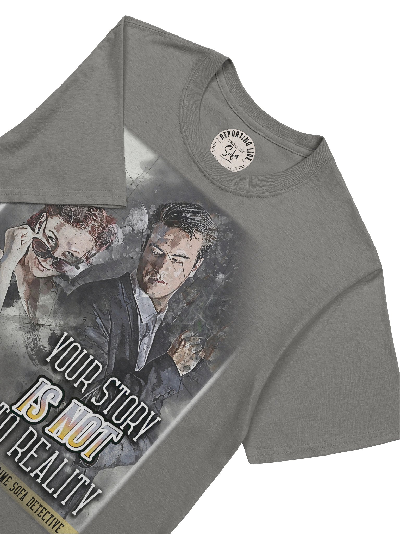 Your Story Isn’t Tethered to Reality Unisex Tee product image (3)