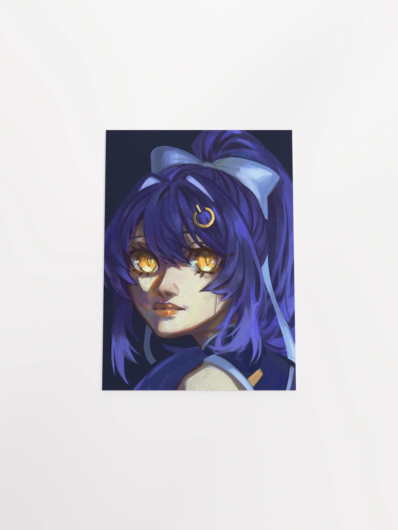 "Girl with Golden Eyes" Poster product image (27)