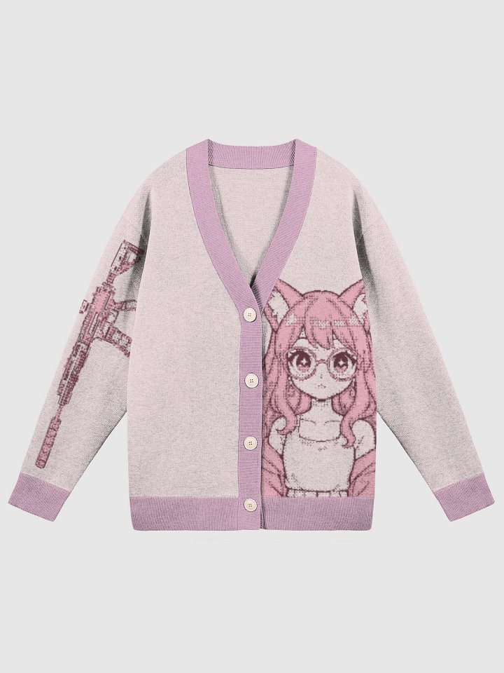 cat girl cardigain product image (2)