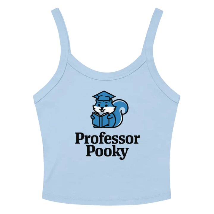 Professor Pooky's Graduation Cap Tank Top product image (2)