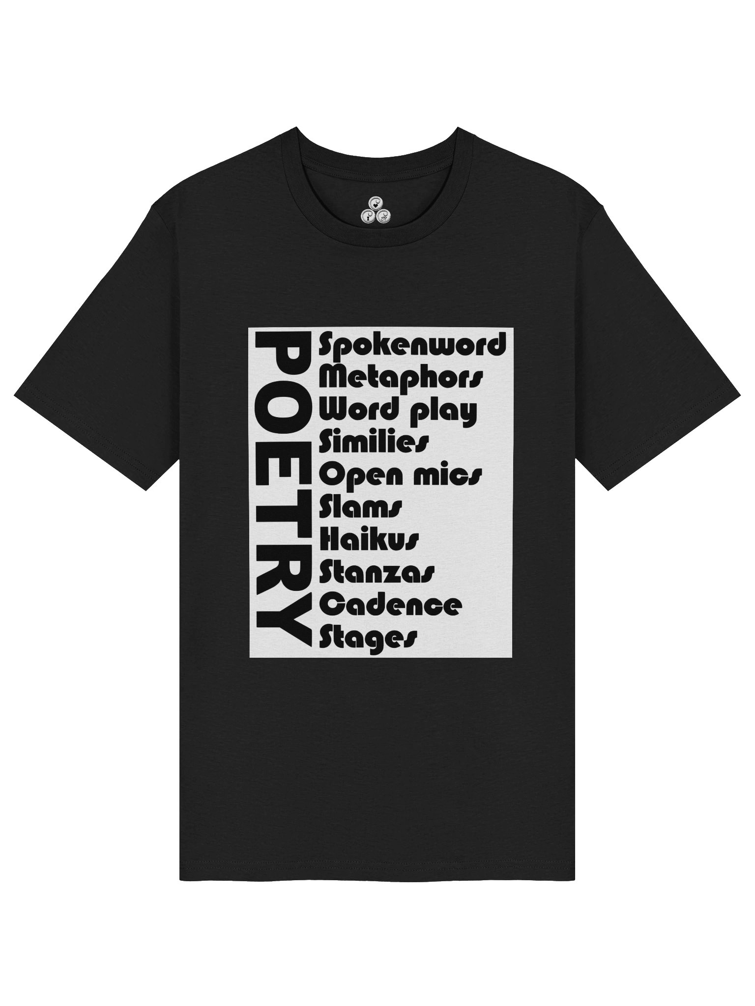 Poetry Fusion Organic T-Shirt product image (3)