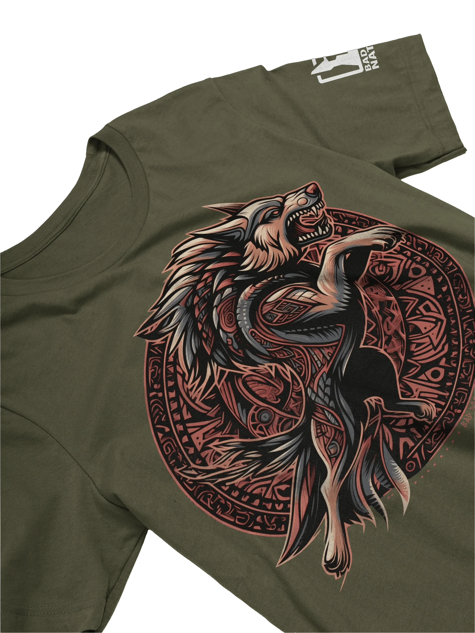 Norse Wolf - Premium Unisex T-shirt product image (5)