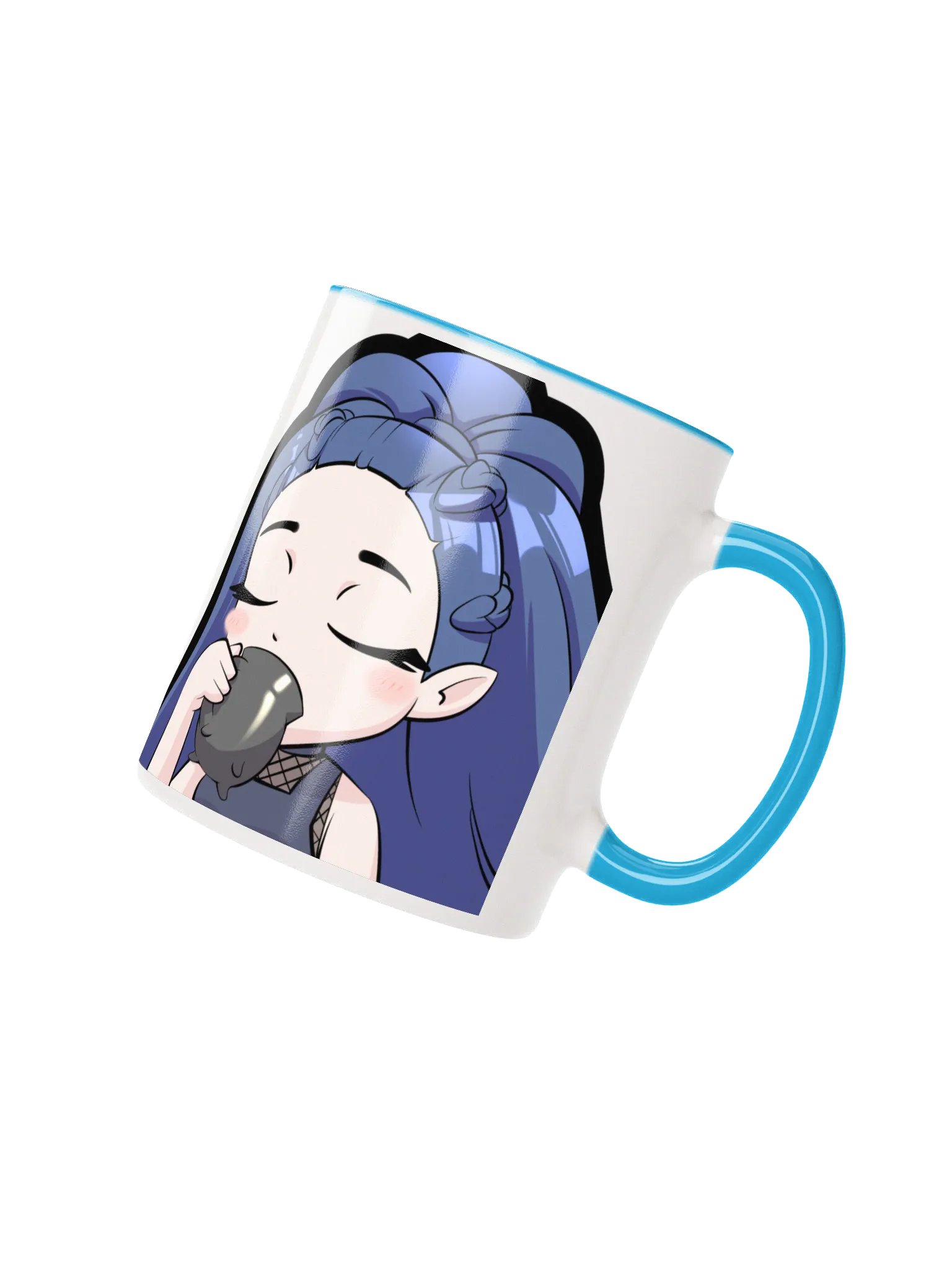 White and Blue Mug product image (3)