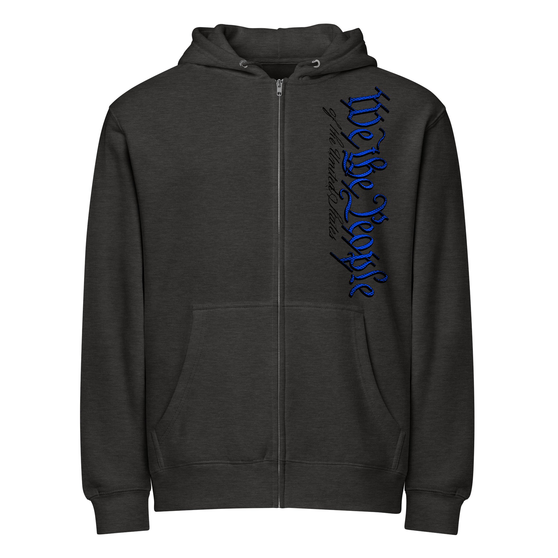 Blue Carbon Onyx Zip Hoodie product image (2)