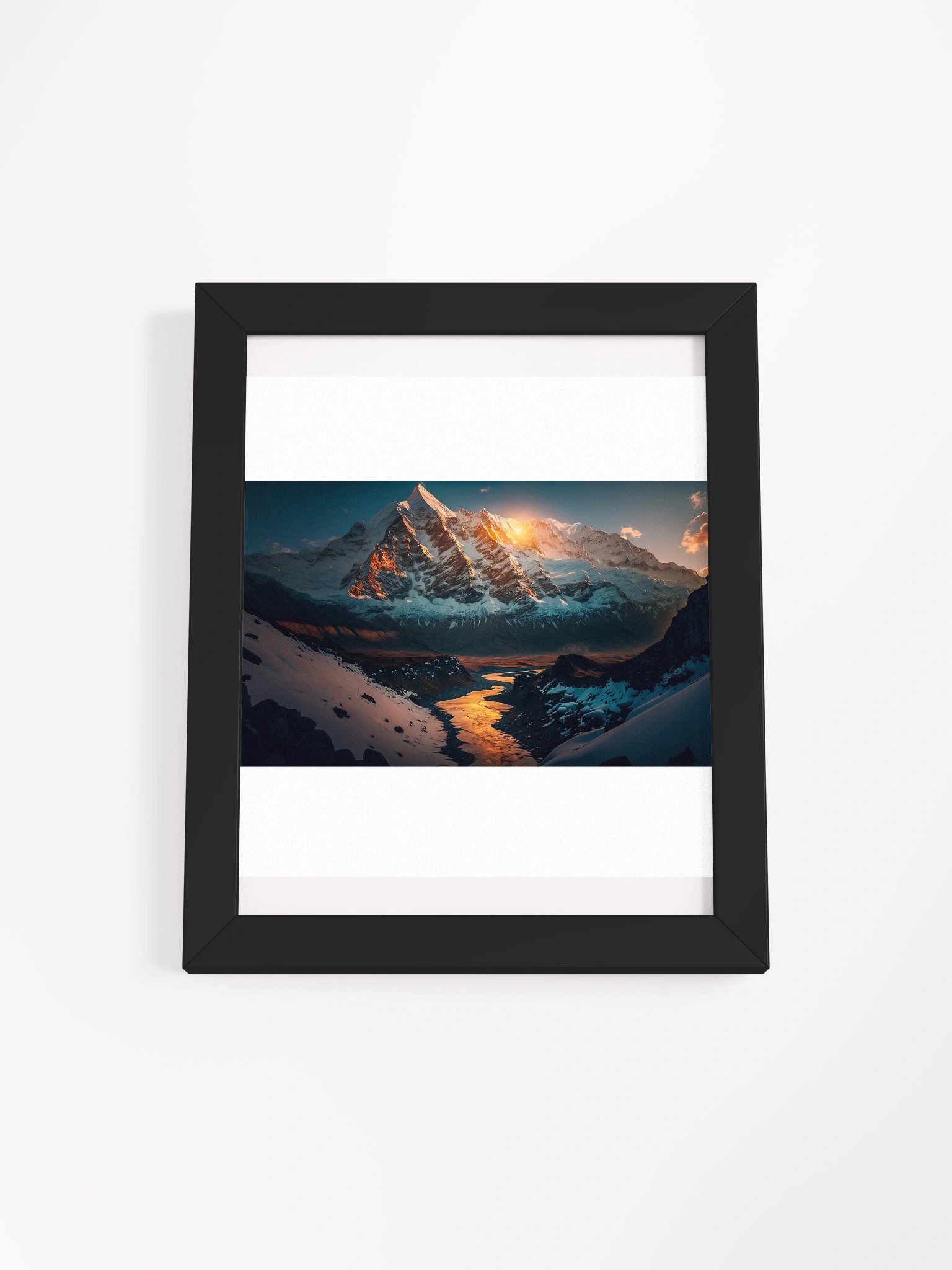 Himalayas Wall Art Framed High-Quality Matte Poster (in) product image (4)