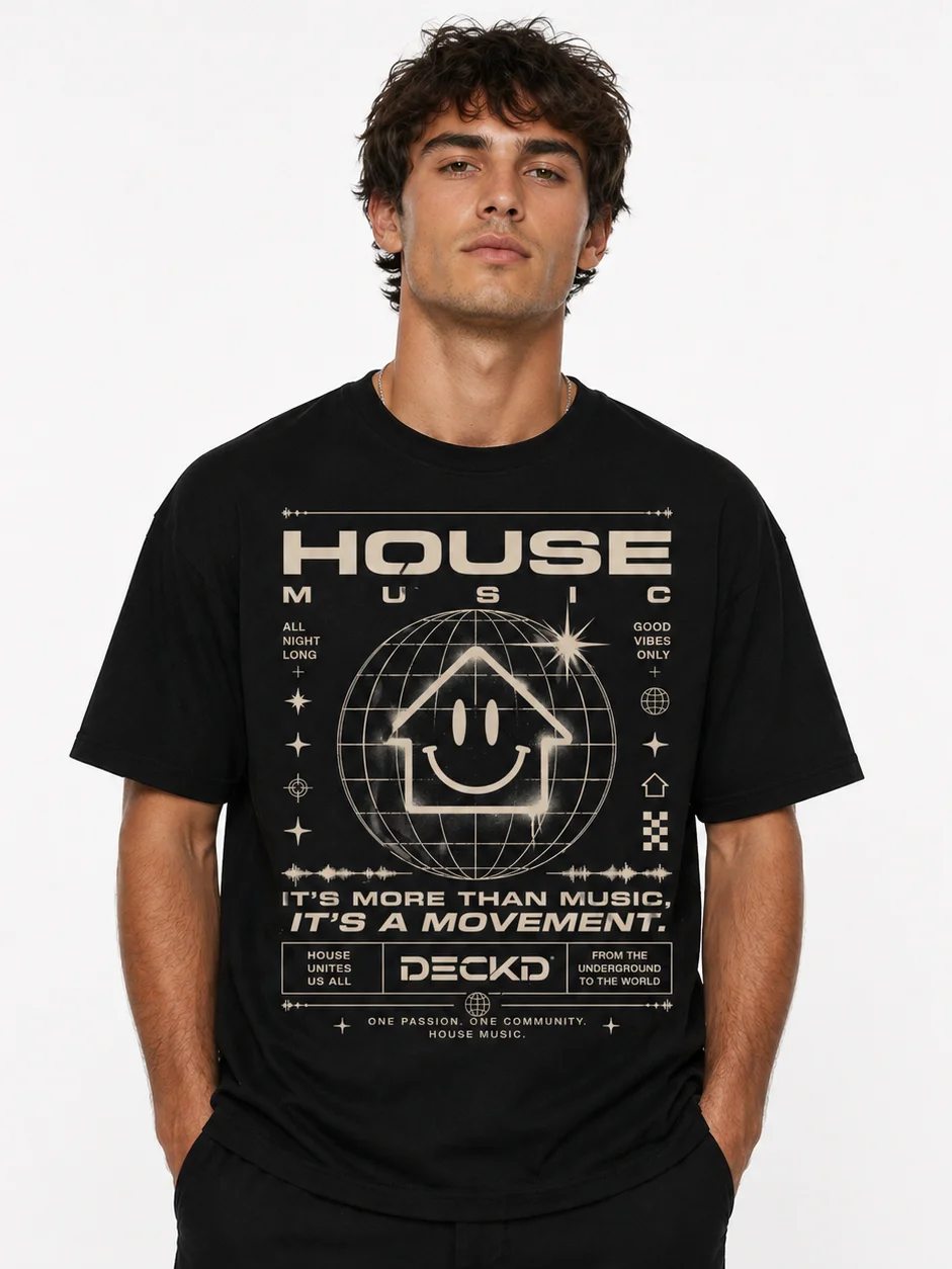 🏠 HOUSE MUSIC TEE product image (1)
