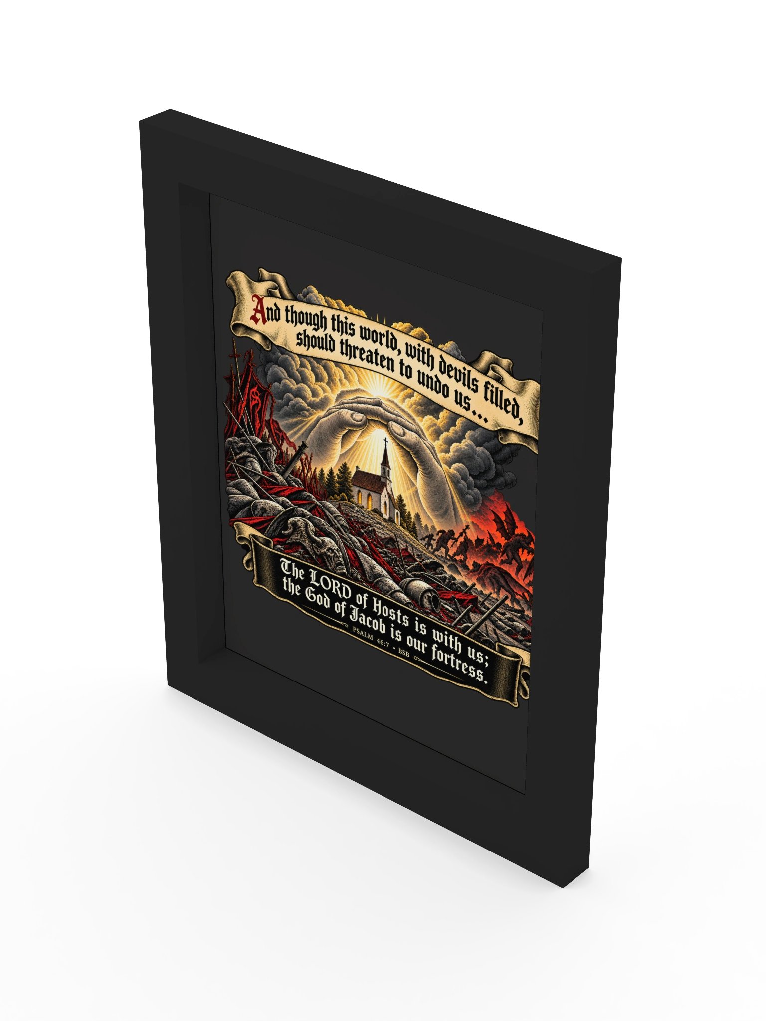 Faithful Through the Storm Framed Wall Art product image (3)