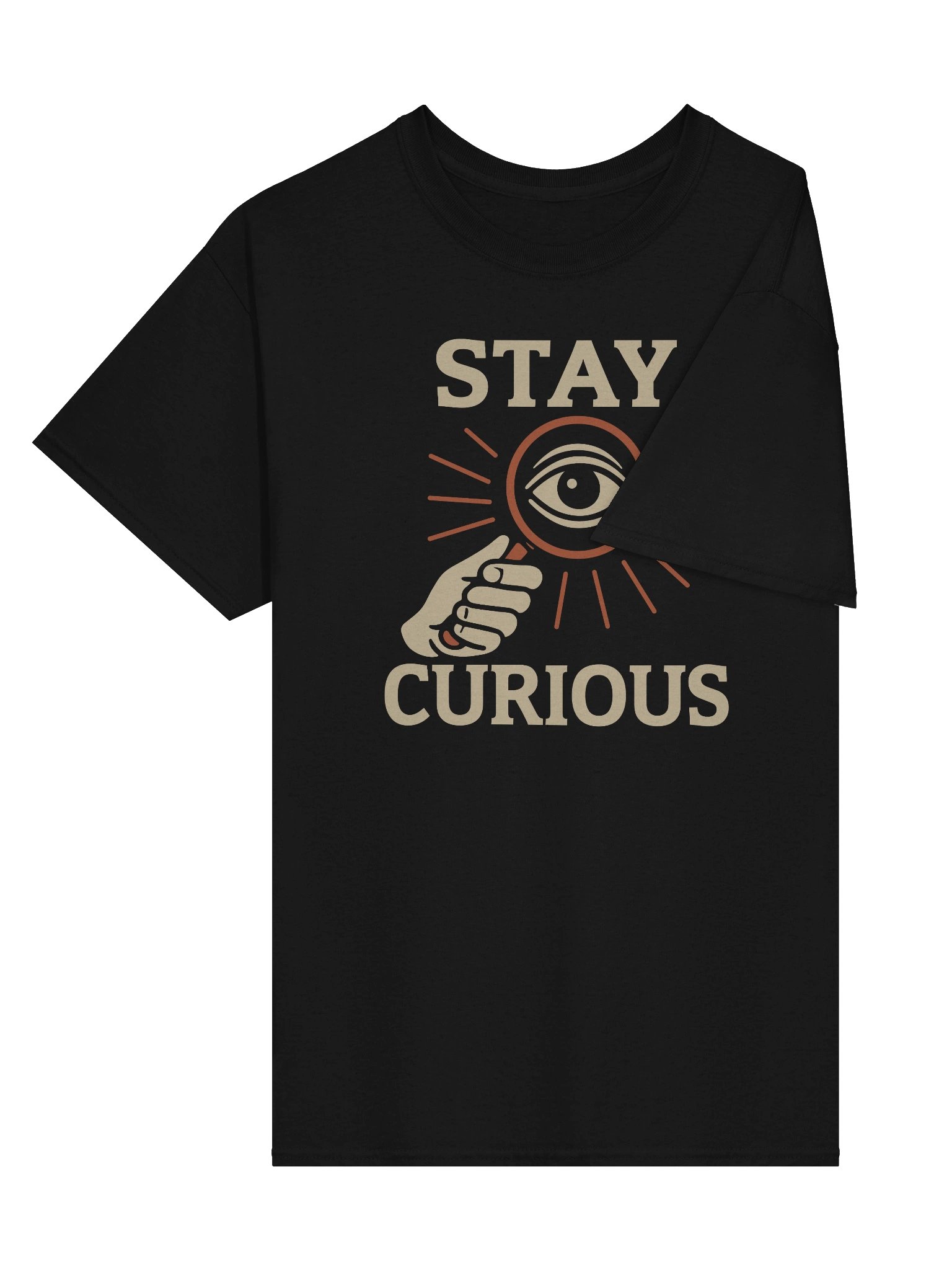 Stay Curious — Curiosity Statement T-Shirt product image (10)