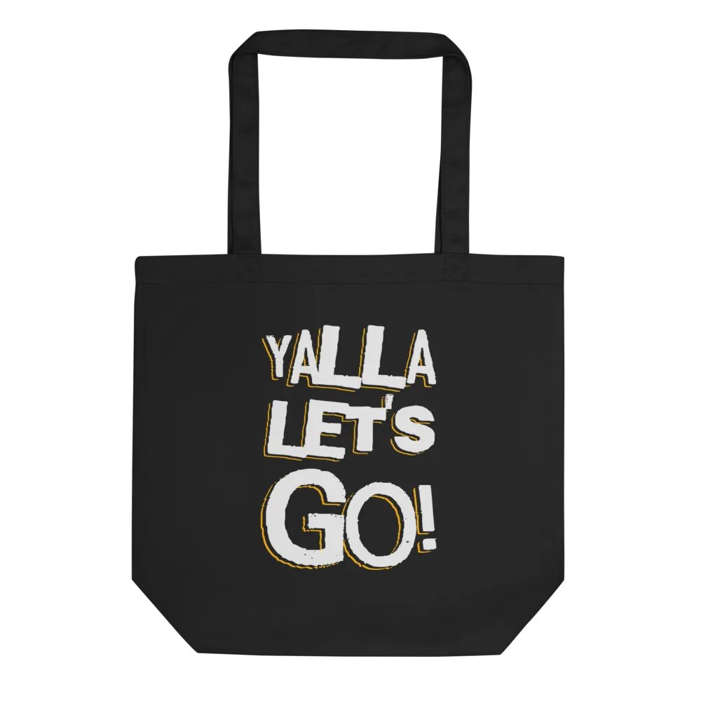Yalla Let's Go Eco Tote Bag product image (3)
