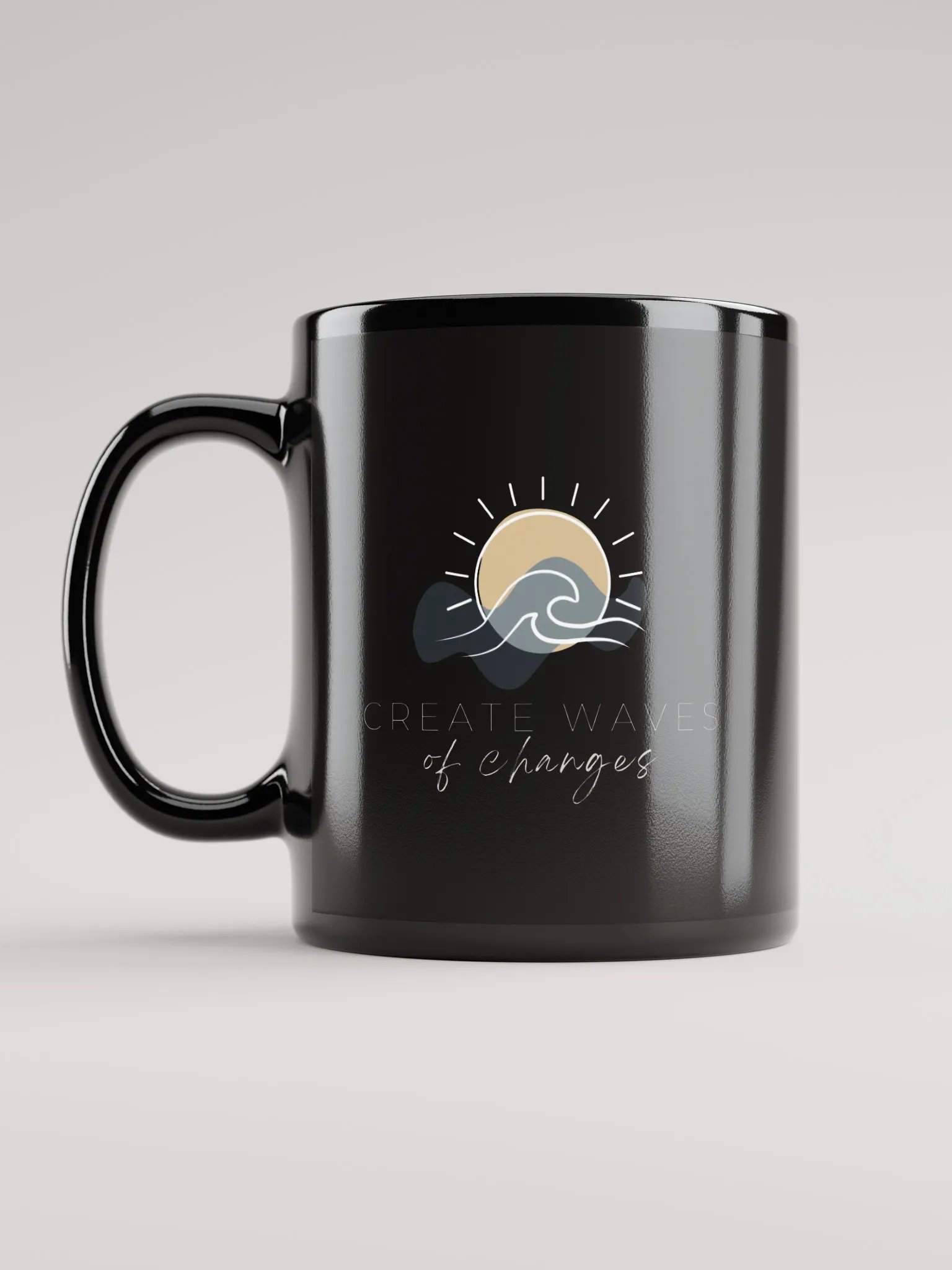 Black Glossy Mug GMFB0111 product image (6)