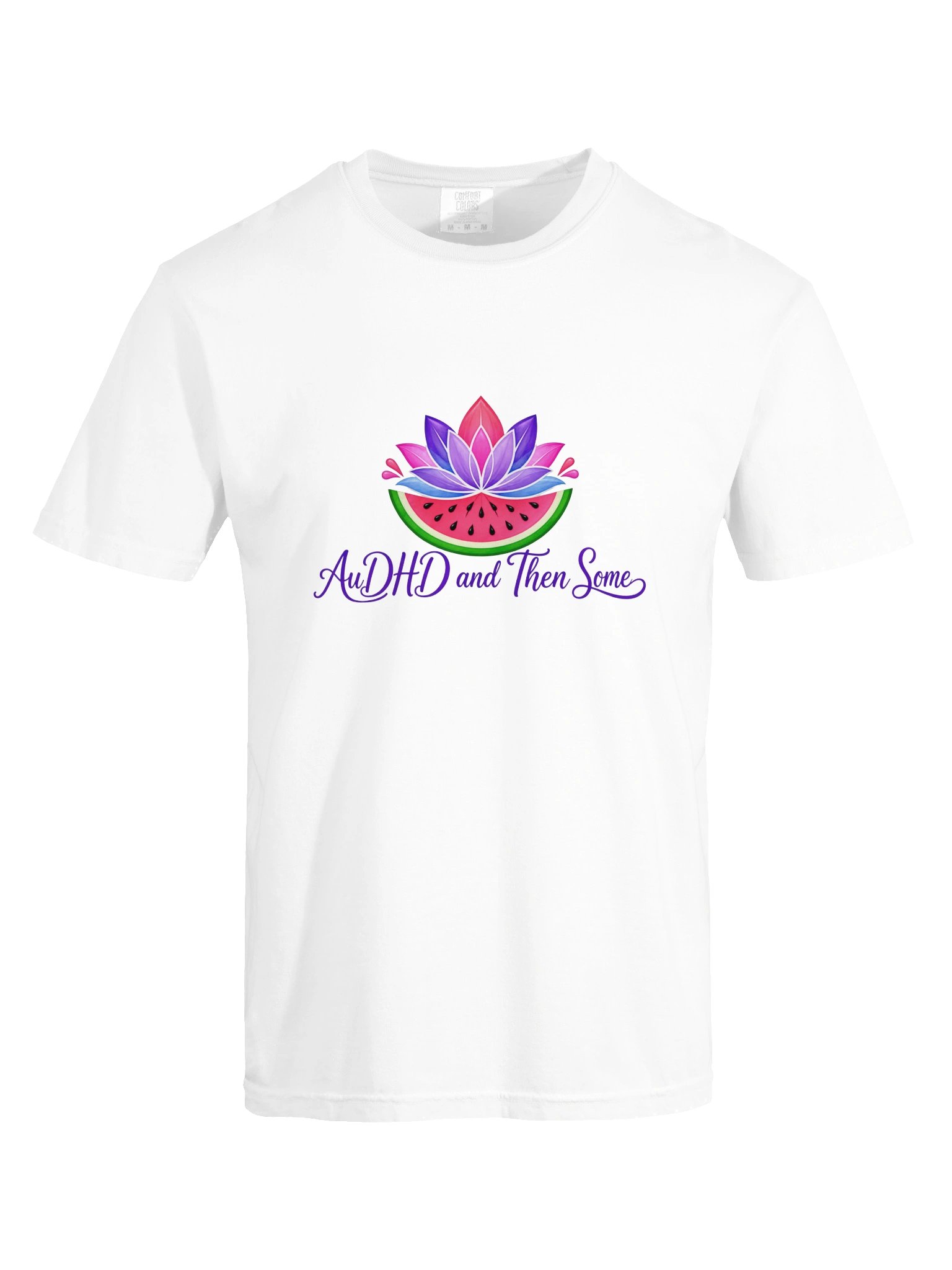 AuDHD and then some White Tshirt product image (5)