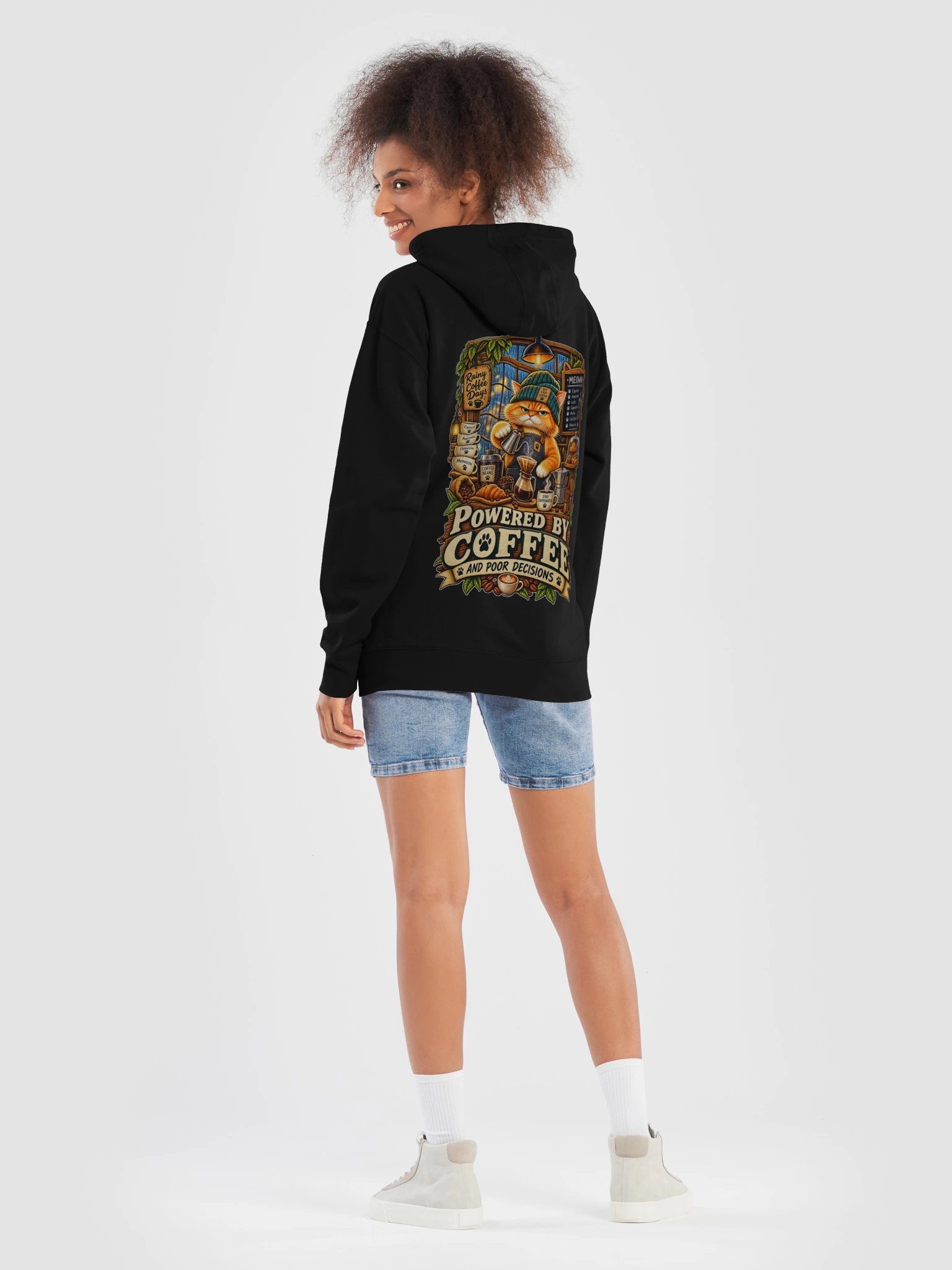 Powered by Coffee – Women’s Hoodie product image (67)